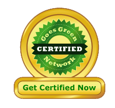 Get Certified by the Goes Green Network